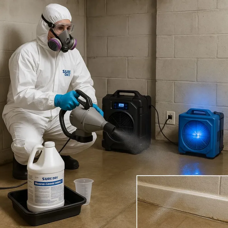 Sanitization and Odor Removal process in Grafton, ND