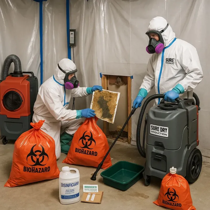 Contaminated Water Handling Protocols process in Grafton, ND