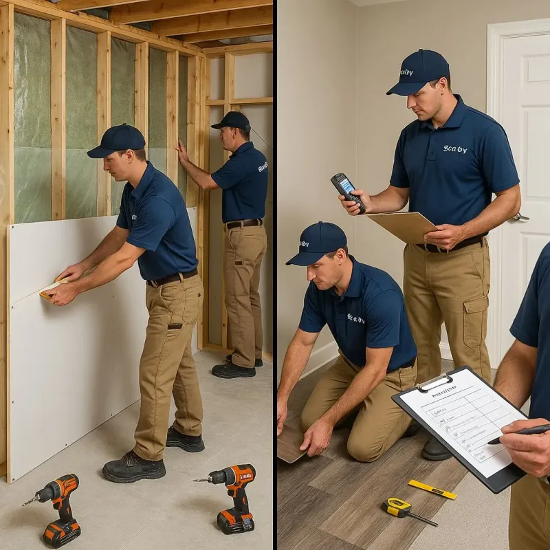 Repairs and Reconstruction process in Grafton, ND